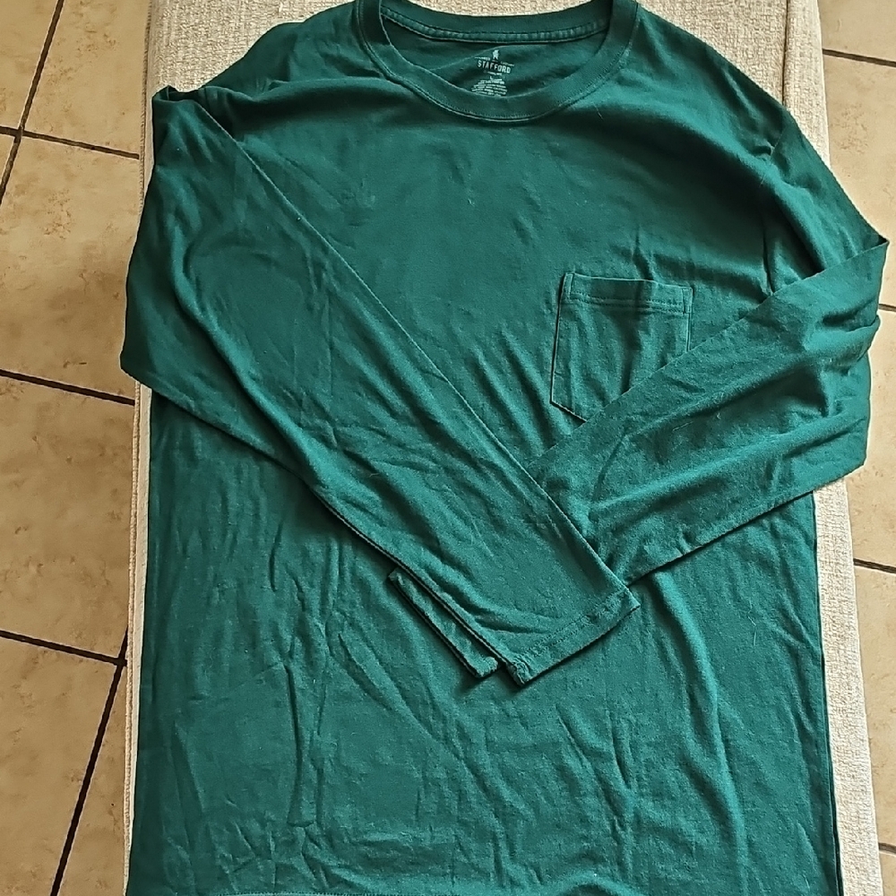 Men's Green Long Sleeve Shirt